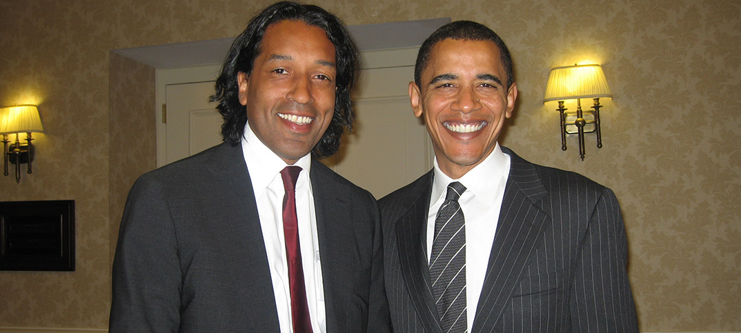 US-Präsident Barack Obama trifft Cherno Jobatey